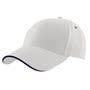 White/Navy Reuben Cap