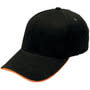 Black/Orange Reuben Cap