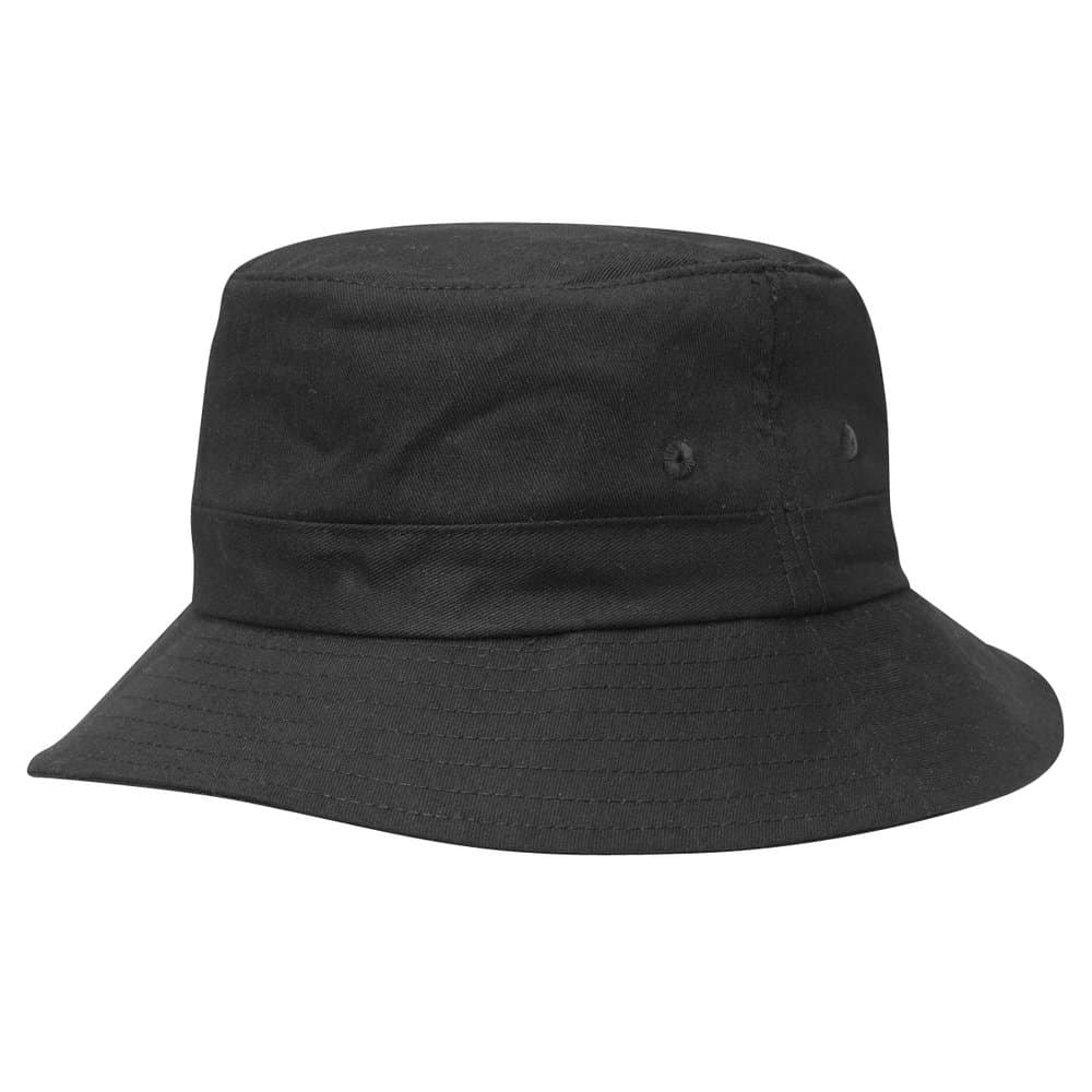 Black Junior Bucket Hat