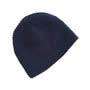 Navy Runner Knit Beanie