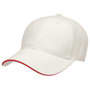 Chalk White/Red Premium Soft Sandwich Peak