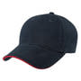 Navy/Red Premium Soft Sandwich Peak