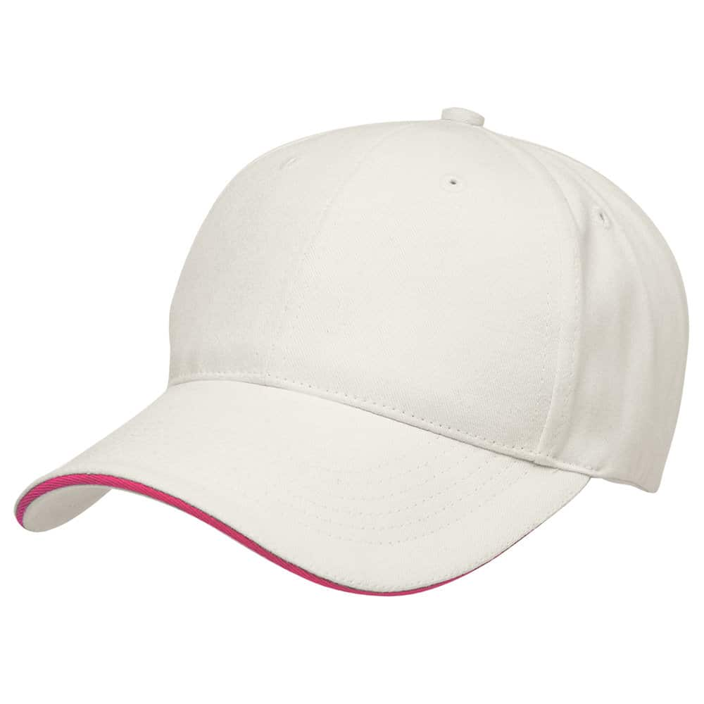 Chalk White/Hot Pink Premium Soft Sandwich Peak