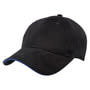 Black/Royal Premium Soft Sandwich Peak