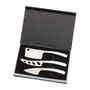 Grey/Silver Sheffield 3 Piece Cheese Set