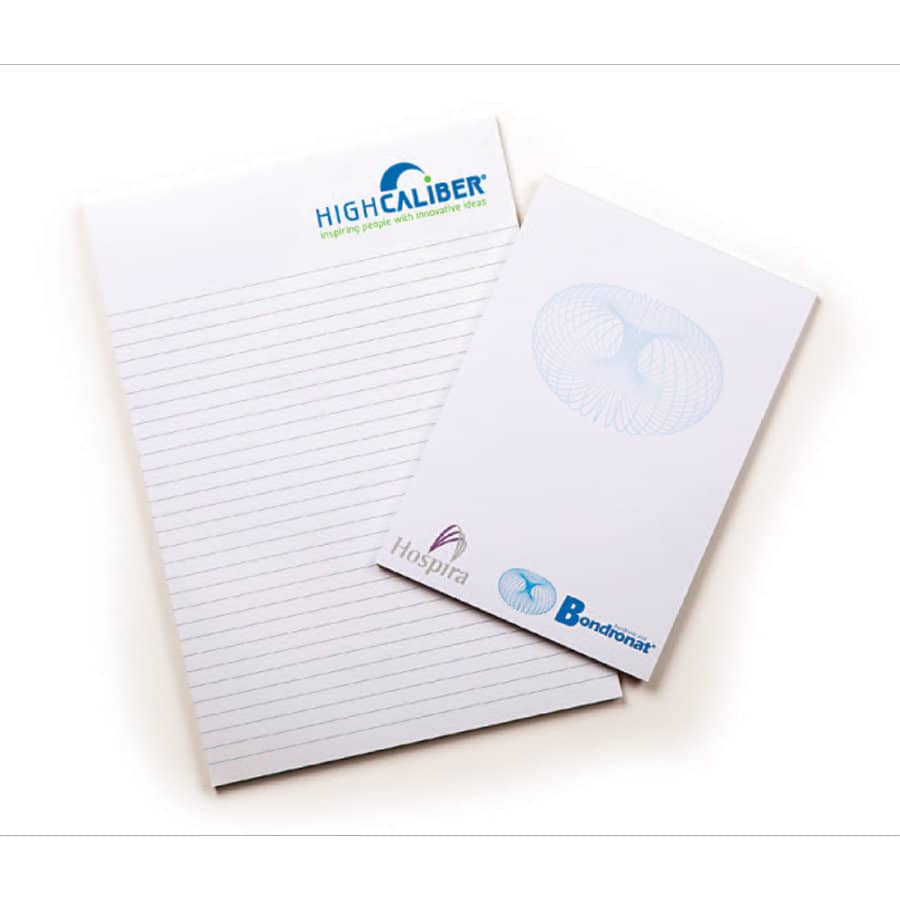 White A4 Note pad (50 leaves per pad)