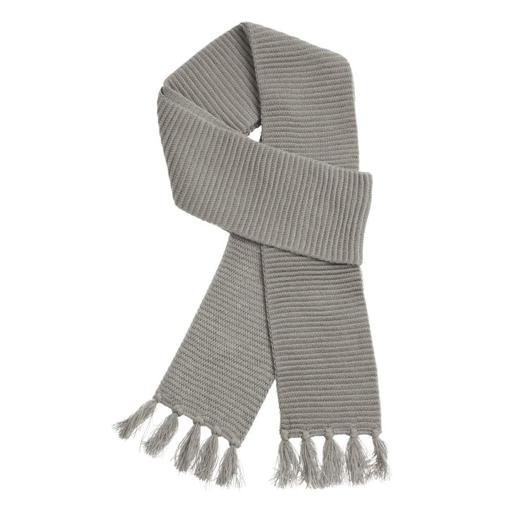 Grey Ruga Knit Scarf