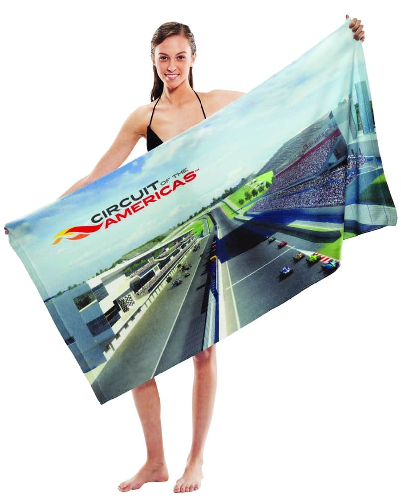 Custom Designed Printed Beach Towel