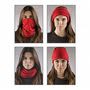 Red Versitile Bandana, Gaiter or Buff