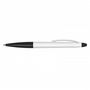 White/Black Cologne Stylus Pen - White Barrel