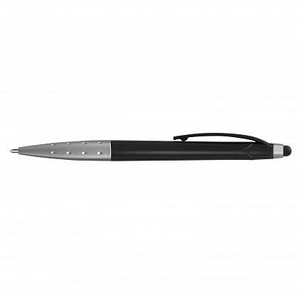 Black Spark Stylus Pen - Metallic