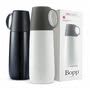 White Bopp Hot Flask