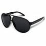 Black Aviator Sunglasses - Black and White