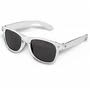 Translucent Clear Malibu Premium Sunglasses - Translucent