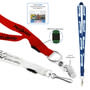 White 19mm Fast Track Lanyard