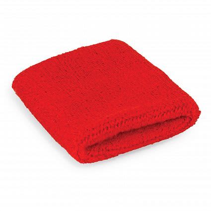 Red Wrist Sweat Band