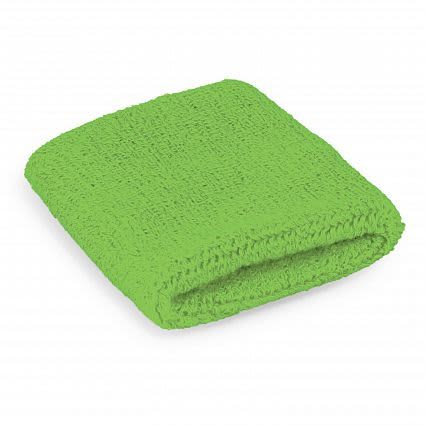 Bright Green Wrist Sweat Band