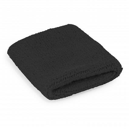 Black Wrist Sweat Band