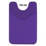 Purple Belinda Silicone Smart Wallet