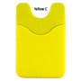 Yellow Belinda Silicone Smart Wallet