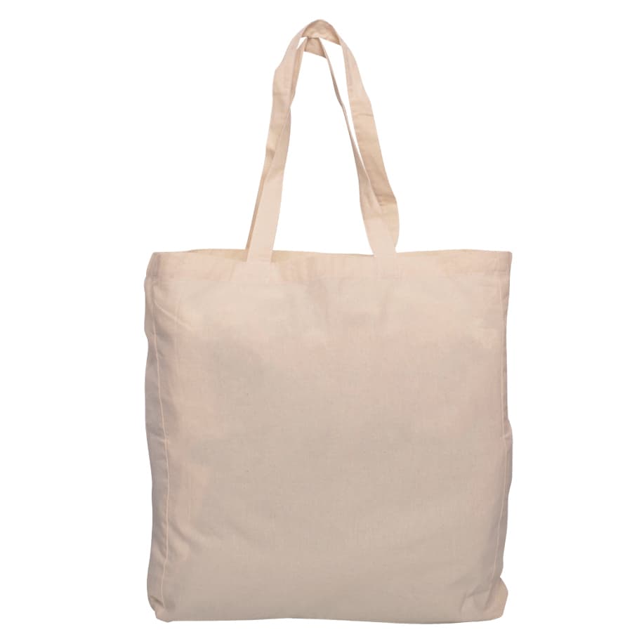 Regular Calico Shopping Bag with Gusset