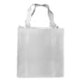 White Large Non-Woven Shopping Bag with Gusset