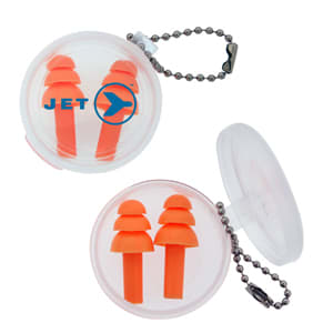 Full Silicone Earplug Keychain