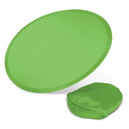 Bright Green Branded Fan Flyer with Pouch