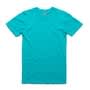 Teal Crew Neck Cotton Summit Tee