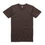 Dark Chocolate Crew Neck Cotton Summit Tee