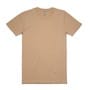 Tan Crew Neck Cotton Summit Tee