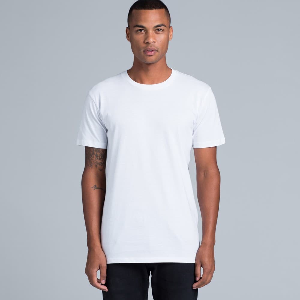 White Unisex Cotton Blitz Tee