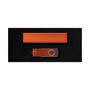 Orange Style Gift Set - Velocity Power Bank and Swivel Flash Drive