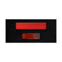 Red Style Gift Set - Velocity Power Bank and Swivel Flash Drive