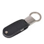 Navy Blue Leather Swivel Flash Drive