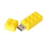 Yellow Stackable Brick Flash Drive