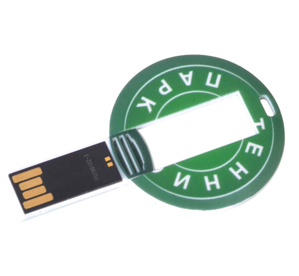 Round Card Flash Drive