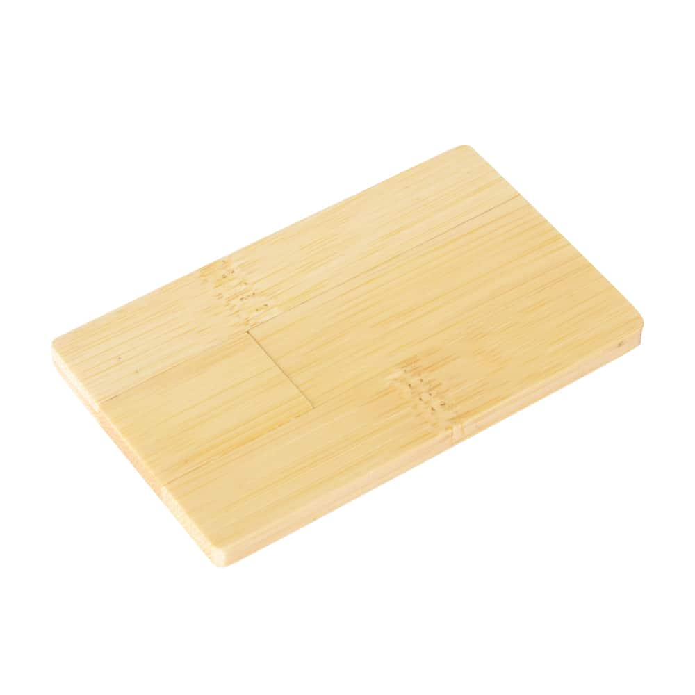 Wood Wooden Credit Card Flash Drive