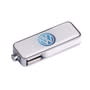 Silver Epoxy Doming Flash Drive