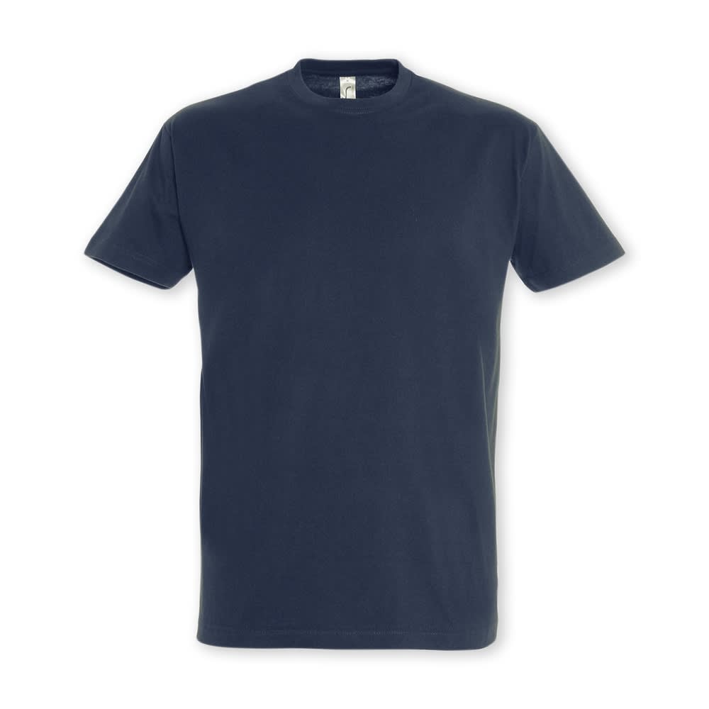 Navy Blue Solace Adult T-Shirt