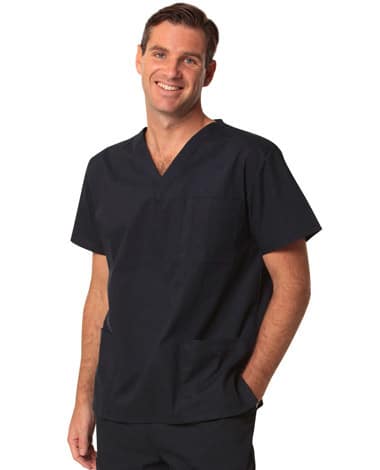 Unisex Scrubs Short Sleeve Tunic Top