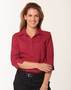 Red Women's Affinity 3/4 Sleeve Shirt