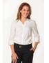 White Women's Affinity 3/4 Sleeve Shirt