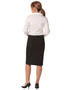 Women's Wool Stretch Mid Length Lined Pencil Skirt