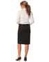 Women's Poly/Viscose Stretch Mid Length Lined Pencil Skirt