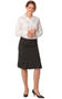 Women's Wool Blend Strecth Pleated Skirt