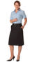 Women's Poly/Viscose Stretch Twill Flexi Waist A-Line Utility Lined Skirt