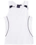 White/Navy Legend Singlet Ladies'