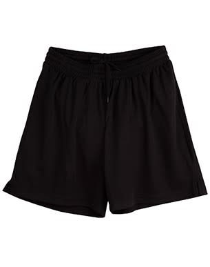 Black Cross Sports Shorts