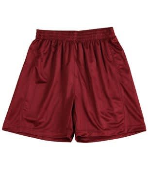 Maroon Shoot Soccer Shorts Adult